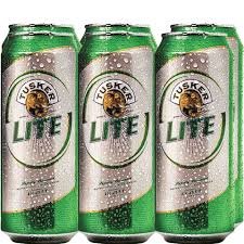 Tusker lite can