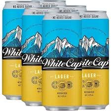 White cap can