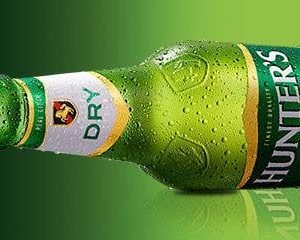Hunters dry bottle.