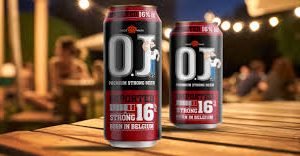 OJ Canned beer 500ml @ ksh 370